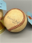 (3) Baseballs: 1975 Gulf Coast, 1969 Pacific Coast, 1970 American Association League