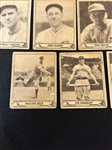 (11) 1940 Playball Baseball Cards