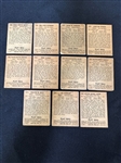 (11) 1940 Playball Baseball Cards