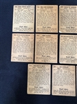 (11) 1940 Playball Baseball Cards