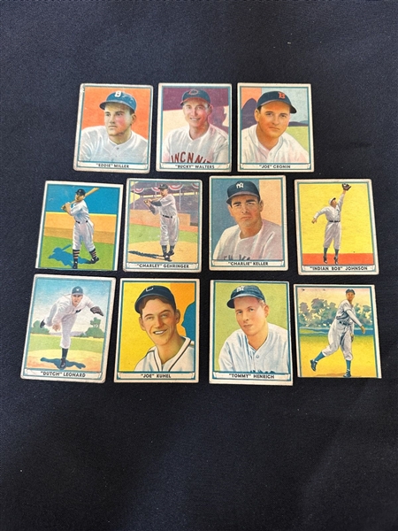 (11) 1941 Play Ball Baseball Cards