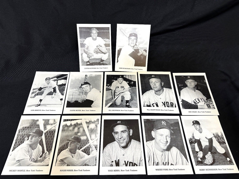 1965 New York Yankees Picture Pack Mantle, Maris, Berra