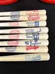 (3) Louisville Slugger MLB Plastic Bat Banks and Extras