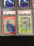 (19) Ken Griffey Jr. Baseball Cards 11 Graded