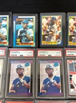 (19) Ken Griffey Jr. Baseball Cards 11 Graded
