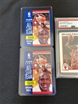 (4) Michael Jordan Basketball Cards