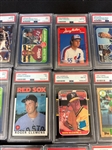 (22) PSA Graded MLB Baseball Cards