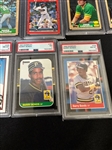 (22) PSA Graded MLB Baseball Cards