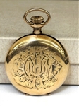 American Waltham 6S 7 Jewel Hunting Case Gold Filled Pocket Watch