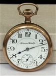 Hampden 16S 21 Jewel 1917 Gold Filled Pocket Watch
