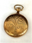 Hampden 16S 21 Jewel 1917 Gold Filled Pocket Watch