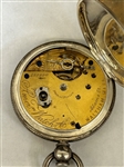 American Waltham Coin Silver Ladies Pocket Watch 1872. 