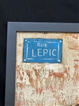 1960's Oil on Board of a Small Boy by Marais Rue Lepic