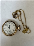Hamilton 17 Jewel Gold Filled Pocket Watch