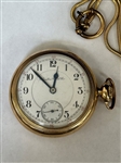 Hamilton 17 Jewel Gold Filled Pocket Watch