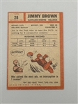 1962 Topps Jim Brown #28