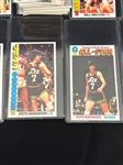 1976-77 Topps Basketball Near Set With Duplicates