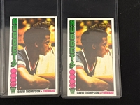 1976-77 Topps Basketball Near Set With Duplicates
