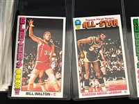 1976-77 Topps Basketball Near Set With Duplicates