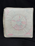 Multiple MLB Autographed Cushion Spring Training Including Joe DiMaggio, Cleveland Indians, 7 Other Teams