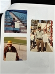 Multiple MLB Autographed Cushion 1975 Spring Training Including HOF'ers, Cleveland Indians, 7 Other Teams