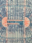 Multiple MLB Autographed Cushion 1981 Cactus League Spring Training Including HOF'ers, Cleveland Indians, 10 Other Teams