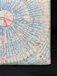 Multiple MLB Autographed Cushion 1980 Cactus League Spring Training Including HOF'ers, Cleveland Indians, 9 Other Teams.