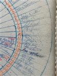 Multiple MLB Autographed Cushion 1980 Cactus League Spring Training Including HOF'ers, Cleveland Indians, 9 Other Teams.