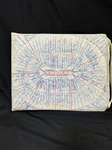 Multiple MLB Autographed Cushion 1977 Cactus League Spring Training Including HOFers, Cleveland Indians, 11 Other Teams