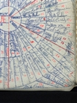 Multiple MLB Autographed Cushion 1977 Cactus League Spring Training Including HOF'ers, Cleveland Indians, 11 Other Teams