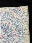 Multiple MLB Autographed Cushion 1977 Cactus League Spring Training Including HOF'ers, Cleveland Indians, 11 Other Teams
