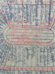 Multiple MLB Autographed Cushion 1977 Cactus League Spring Training Including HOF'ers, Cleveland Indians, 11 Other Teams