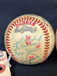(2) Autographed San Diego Padres Baseballs 1980 Spring Training