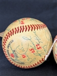 (2) Autographed San Diego Padres Baseballs 1980 Spring Training