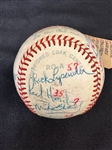 1980 Oakland Athletics Spring Training Team Signed Baseball