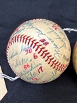 (2) Taiyo Whales 1980 Spring Training Autographed Baseballs