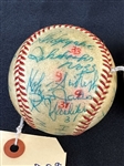 (2) Taiyo Whales 1980 Spring Training Autographed Baseballs