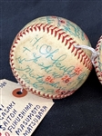 (2) Taiyo Whales 1980 Spring Training Autographed Baseballs