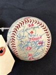 (2) Cleveland Indians 1980 Spring Training Signed Baseballs