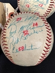 (2) Cleveland Indians 1980 Spring Training Signed Baseballs