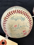 (2) Cleveland Indians 1980 Spring Training Signed Baseballs