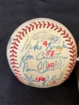 1980 Chicago Cubs Spring Training Team Signed Baseball