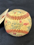 1980 Mexico City Reds Minor League/Spring Training Team Signed Baseball