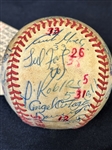1980 Mexico City Reds Minor League/Spring Training Team Signed Baseball