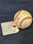 1980 Managers of 8 Spring Training MLB Teams Signed Baseball