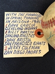 1980 Managers of 8 Spring Training MLB Teams Signed Baseball