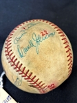 1980 Managers of 8 Spring Training MLB Teams Signed Baseball