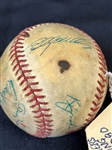 1980 Managers of 8 Spring Training MLB Teams Signed Baseball