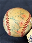 1980 Umpires Spring Training Signed Baseball 