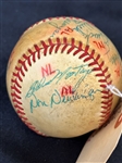 1980 Umpires Spring Training Signed Baseball 